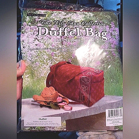 lily ann Other - Duffle Bag Sewing Fabric Kit